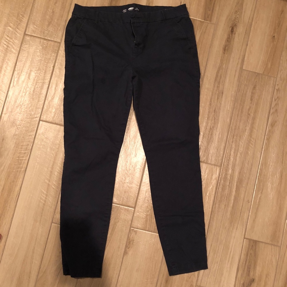 Navy slacks
